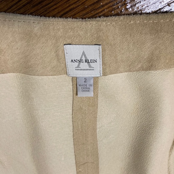 ANNE KLIEN SUEDE SKIRT - Picture 3 of 4